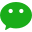 微信logo图标