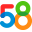 58同城哈尔滨分类信息网logo图标